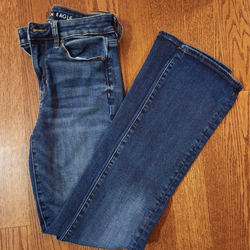 AE skinny kick jeans